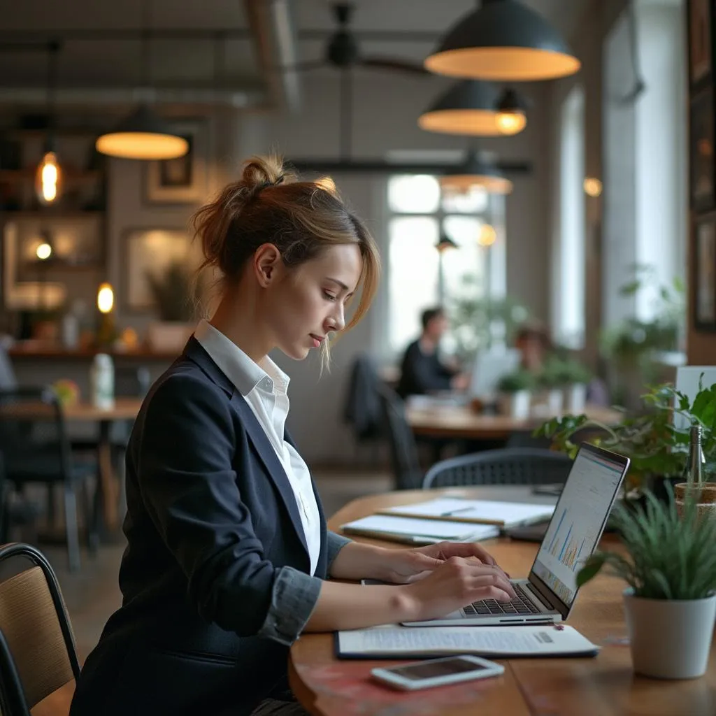 Fondatrice d'une startup fintech en pleine croissance